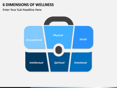 Six Dimensions of Wellness PPT slide 1