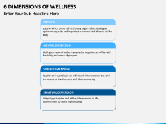 Six Dimensions of Wellness PPT slide 8