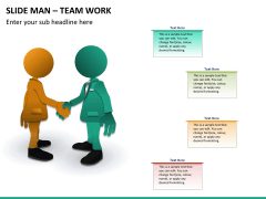 Slide man teamwork PPT slide 5