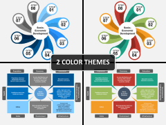 Socio economic development PPT cover slide