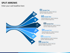 Split Arrows PPT slide 3