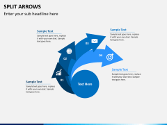 Split Arrows PPT slide 4