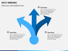 Split Arrows PPT slide 5