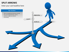 Split Arrows PPT slide 7