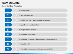 Team building PPT slide 9