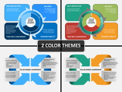 Value Based Leadership PPT cover slide
