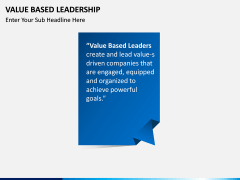 Value Based Leadership PPT slide 3