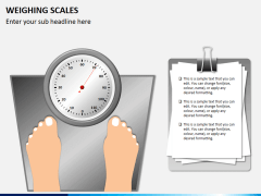 Weighing scales PPT slide 3