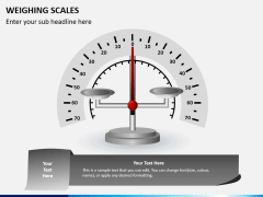 Weighing scales PPT slide 6