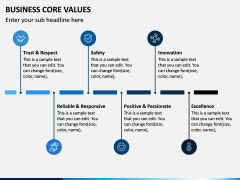 Business Core Values PPT Slide 12