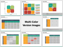 Risk Matrix Multicolor Combined