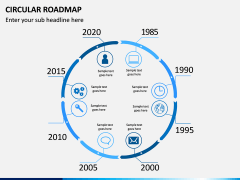 Circular Roadmap PPT Slide 2