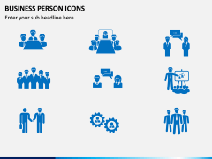 Business Person Icons PPT Slide 9