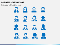 Business Person Icons PPT Slide 5