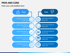 Pros and Cons PPT Slide 1