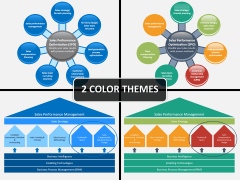 Sales performance management PPT cover slide