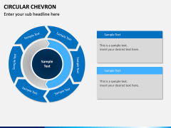 Circular Chevron PPT Slide 13