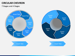 Circular Chevron PPT Slide 5