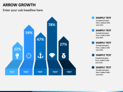 Arrow Growth PPT Slide 2