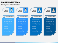 Management Team PPT Slide 2