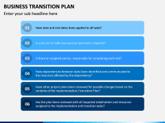 Business Transition Plan PPT Slide 12