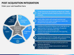 Post Acquisition Integration PPT Slide 7