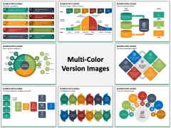 Business Intelligence Multicolor Combined