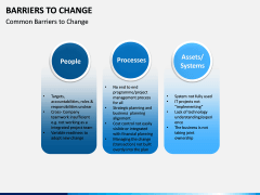 Barriers to Change PPT slide 4