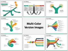 Split Arrows multicolor combined