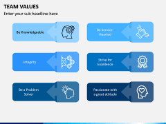 Team Values PPT Slide 6