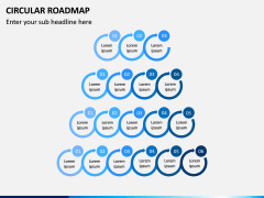 Circular Roadmap PPT Slide 15