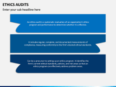 Ethics Audit PPT Slide 3