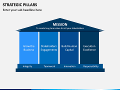 Strategic Pillars PPT Slide 1