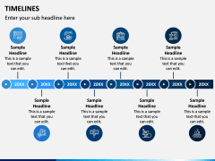 Timeline PPT slide 6