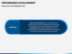 Performance Development PPT Slide 2