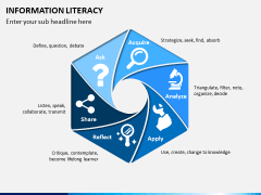 Information literacy PPT slide 1