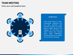 Team Meeting PPT Slide 7