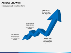 Arrow Growth PPT Slide 1