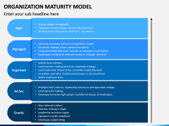 Organization Maturity Model PPT Slide 12