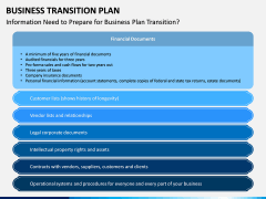 Business Transition Plan PPT Slide 13