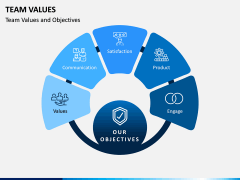 Team Values PPT Slide 1