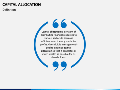 Capital Allocation PPT Slide 1