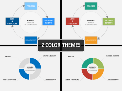 Business process re-engineering PPT cover slide