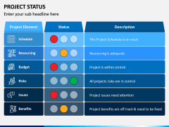 Project Status PPT Slide 2