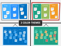 SCRUM Board PPT Cover Slide