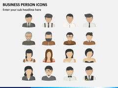 Business Person Icons PPT Slide 2