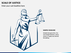 Scale of Justice PPT Slide 2