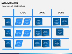 SCRUM Board PPT Slide 1