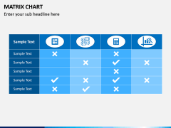 Matrix Chart PPT Slide 1