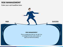 Risk Management PPT Slide 1